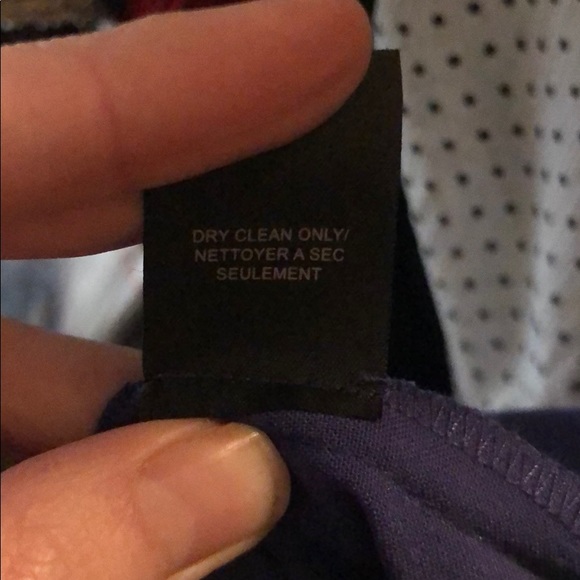 Nordstrom Chequer Blue Violet Structured Dress - Picture 6 of 6